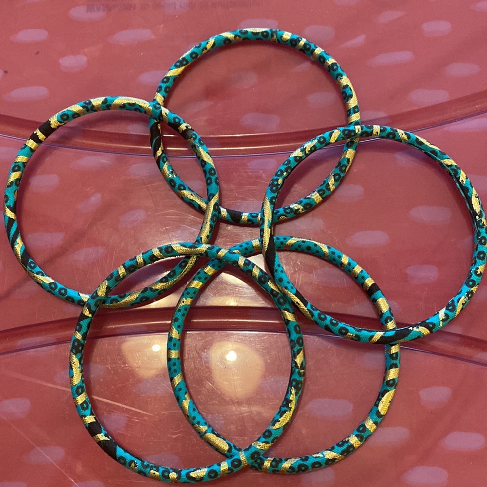 NEW CUSTOM MADE AFRICAN BRACELET SET - Picture 5 of 8
